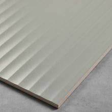 Charlotte Matt Sage Green Flute Ceramic Tile